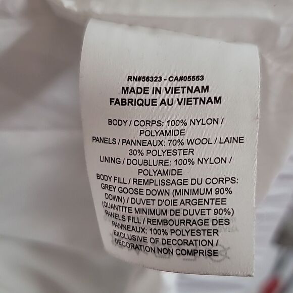 Nike x Sacai Bomber Goose Down Nikelab Parka Men Size Small Hooded Coat - Picture 9 of 10